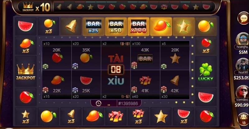 Vòng Quay May Mắn Bet168vn - Game nổ hũ dễ kiếm tiền 7 Các biểu tượng trong vòng quay may mắn