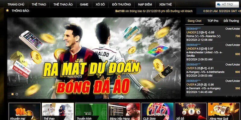 Liên Hệ Bet168vn - Phương Thức Liên Hệ Dành Cho Hội Viên 5 Giới thiệu Bet168vn.